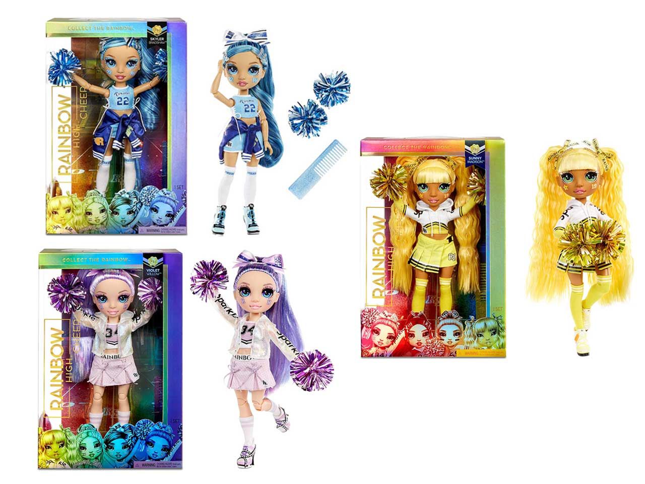 Rainbow high cheer doll skyler 572077