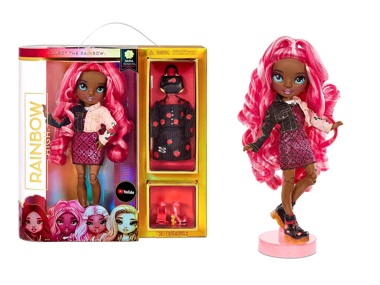 Rainbow high core doll-rose 575733