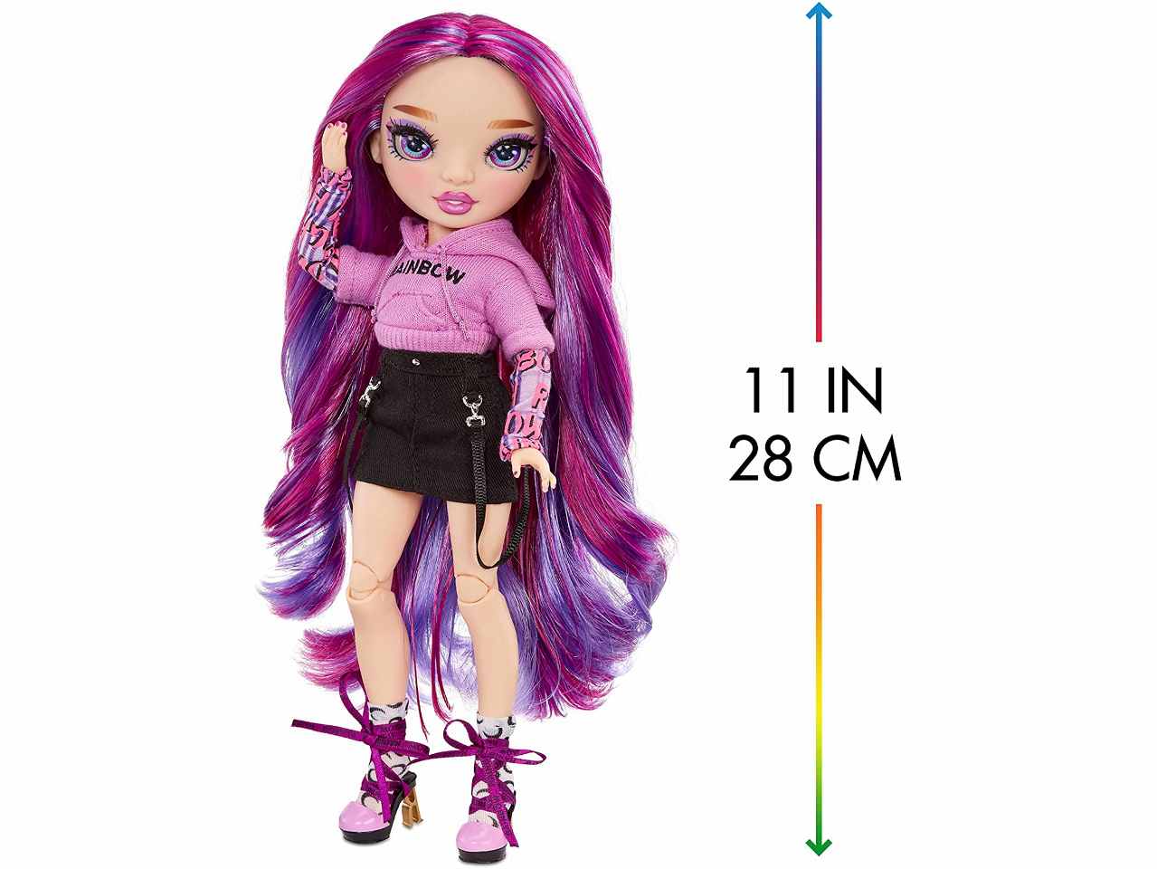 Rainbow high core fashion doll emi vanada orchid
