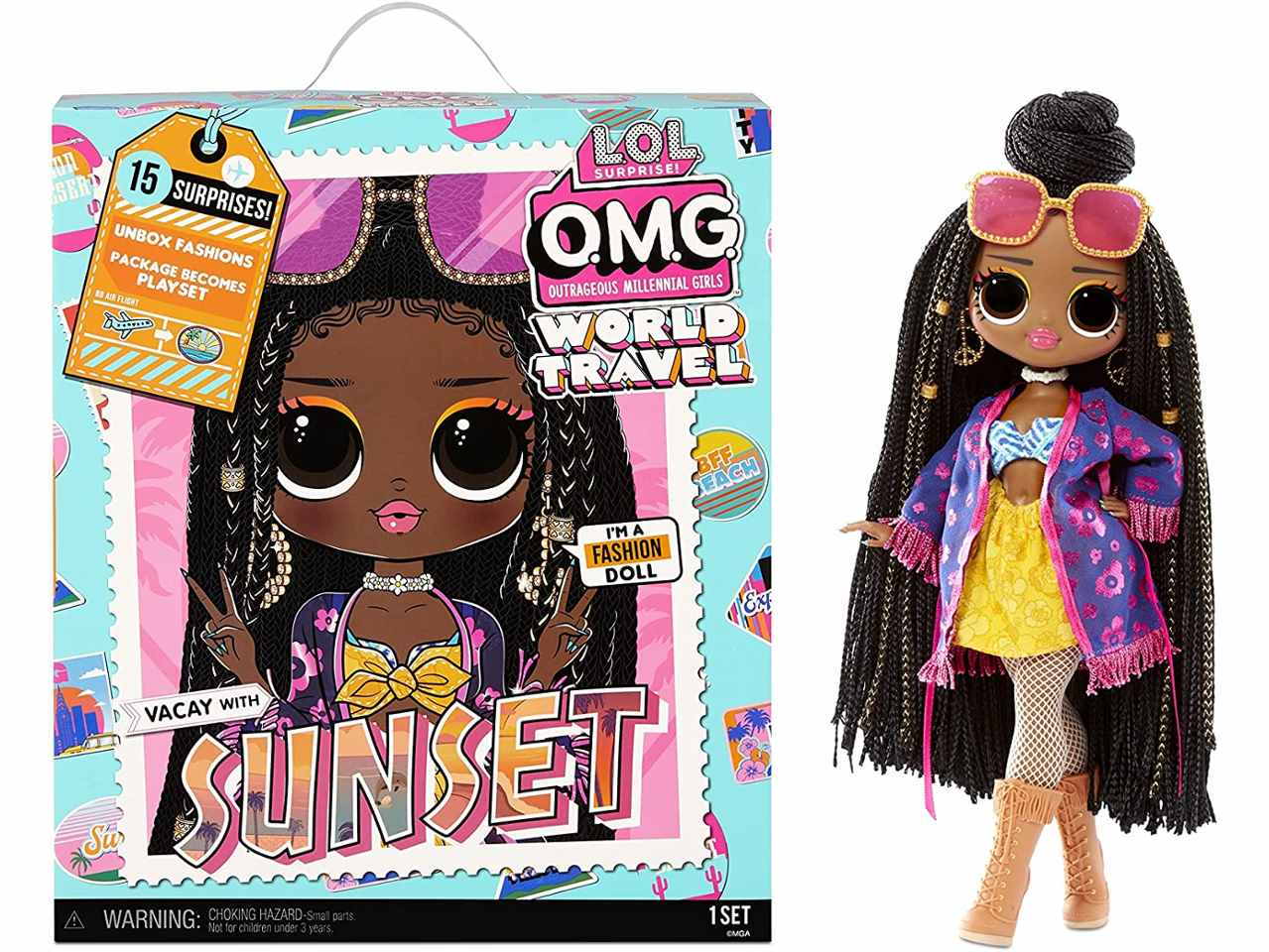 Lol surprise omg travel doll sunset 576570