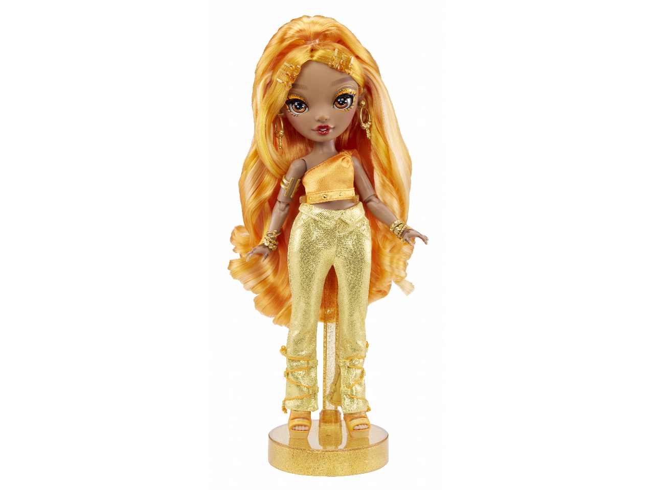 Rainbow high core fashion doll s4 meena fleur saffron