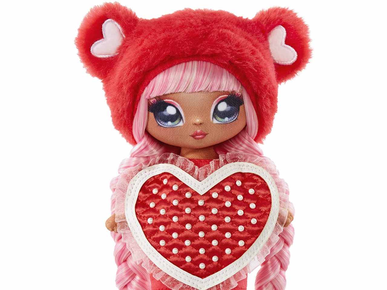 Nanana surprise red heart bear 581291