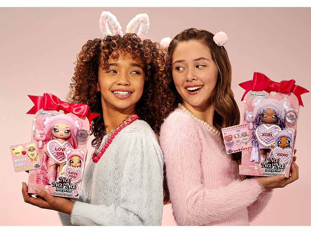 Nanana surprise red heart bear 581291