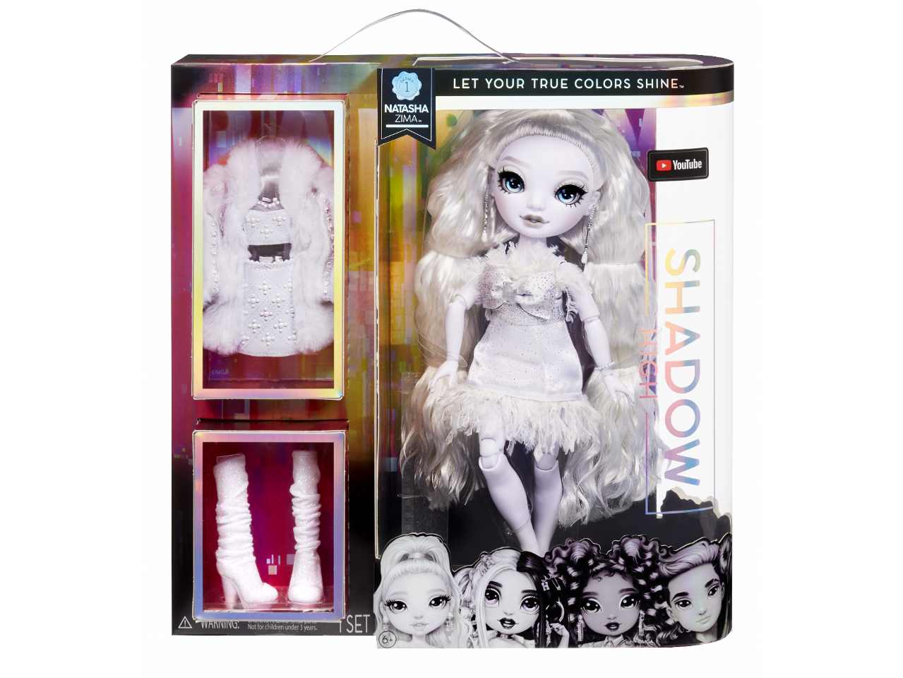 Rainbow high shadown natasha bianca 583547