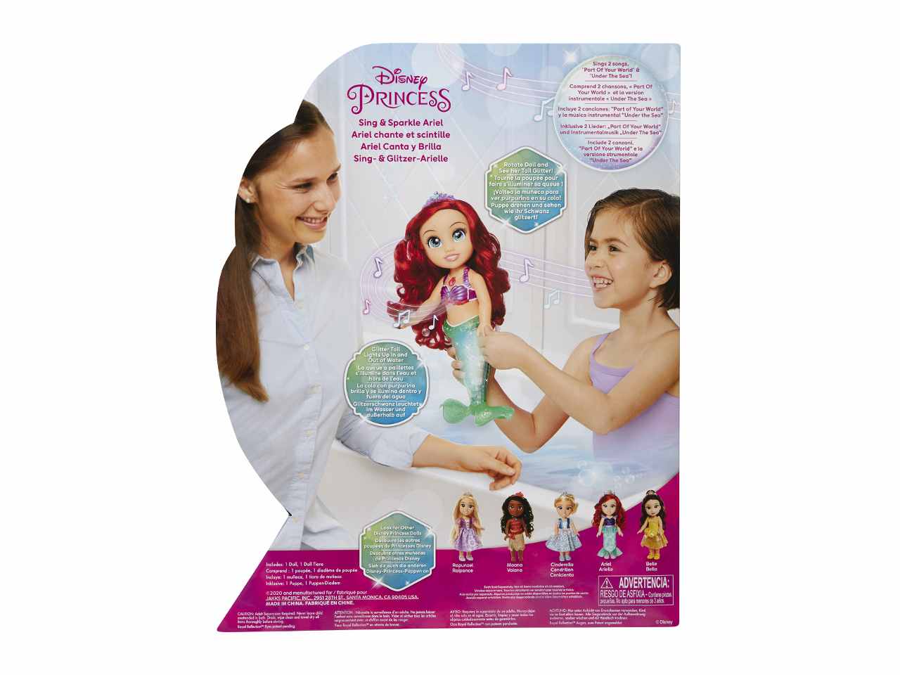 Disney princess ariel 38cm 212134