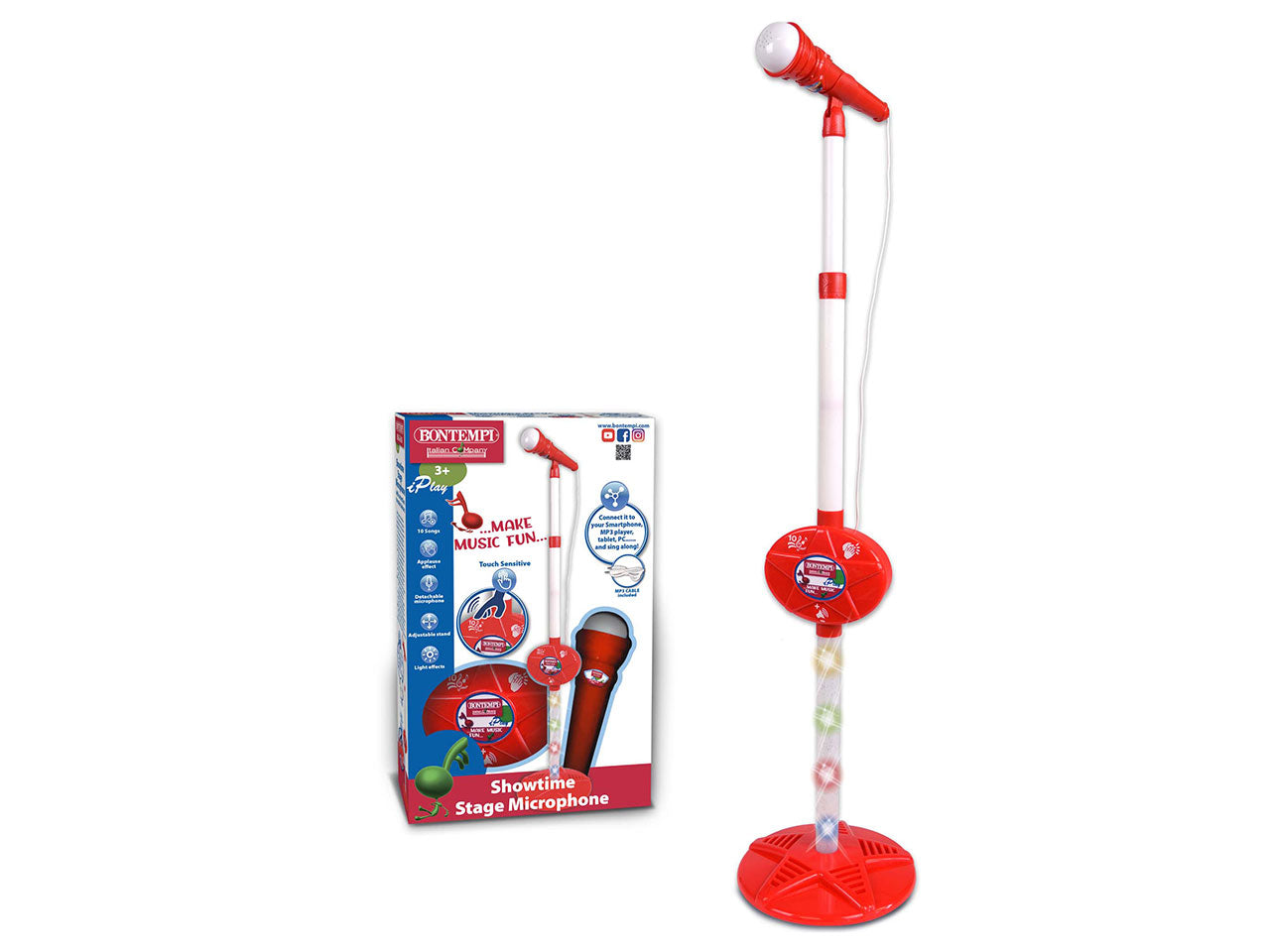 Microfono c/connessione mp3 40 0910