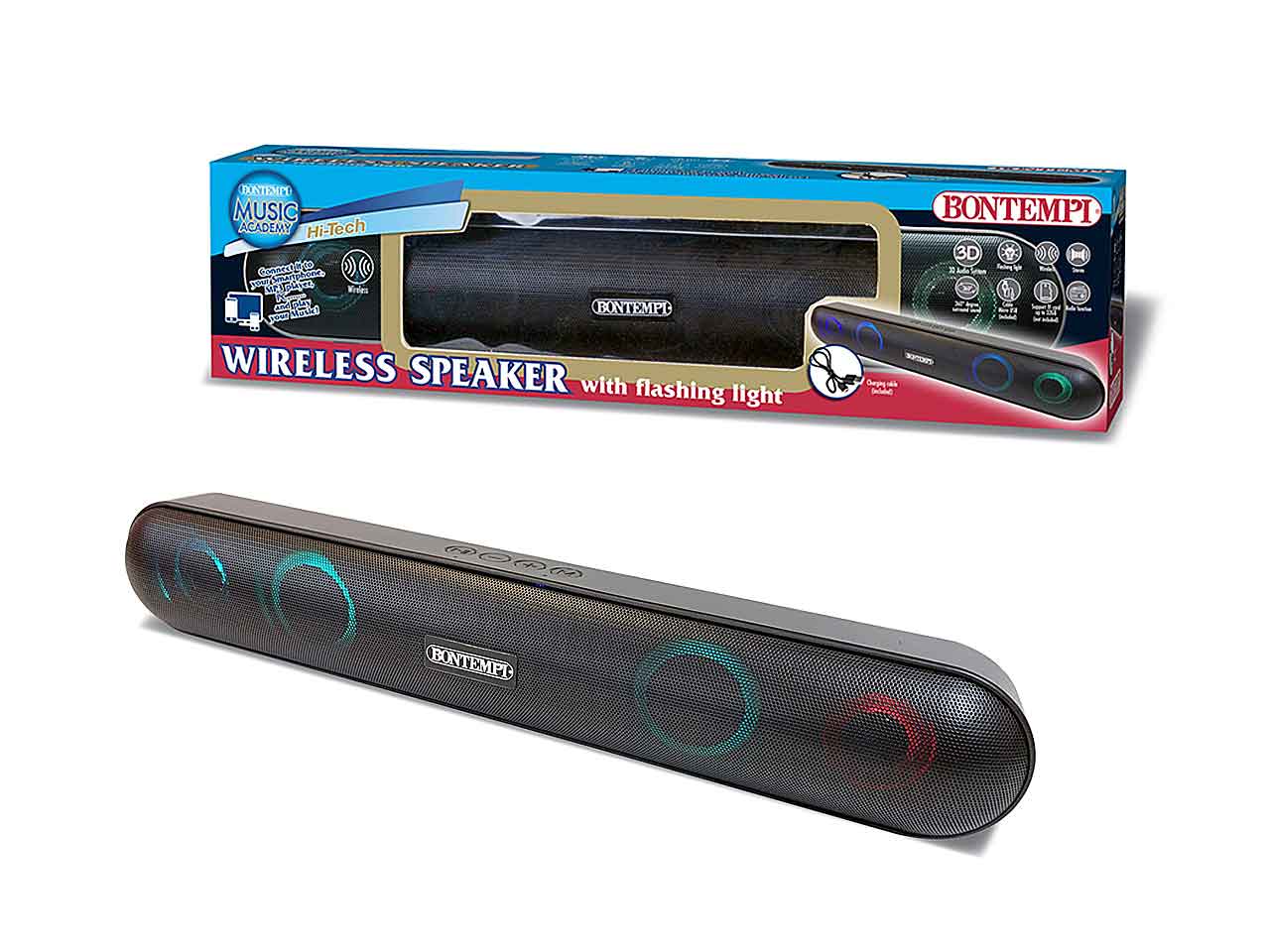 amplificatore c/batteria lithio+presa usb 48 5800