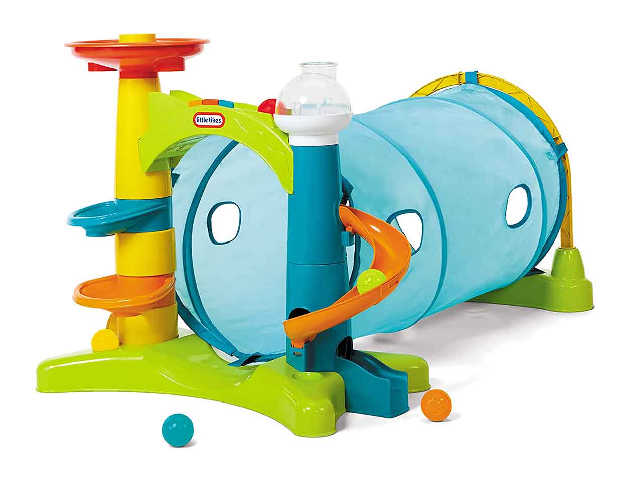Little tikes 2-in-1 activity tunnel 658365euc