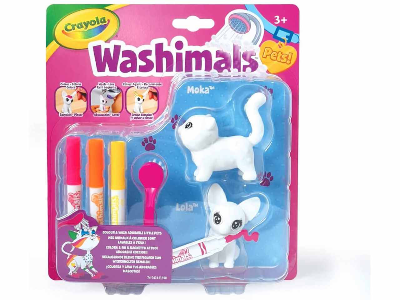 Washimals set ricarica gattino&cagnolino 74-7474
