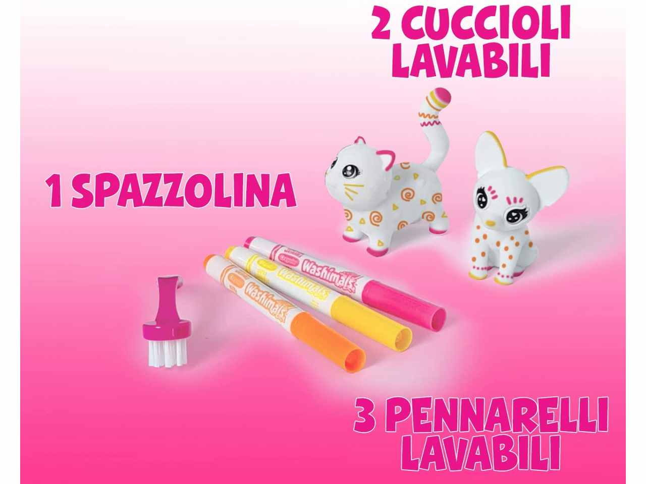 Washimals set ricarica gattino&cagnolino 74-7474