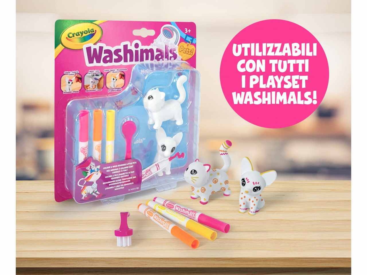 Washimals set ricarica gattino&cagnolino 74-7474