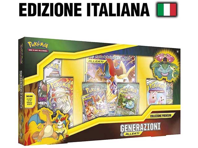 Pokemon generazione di alleati collezione gx