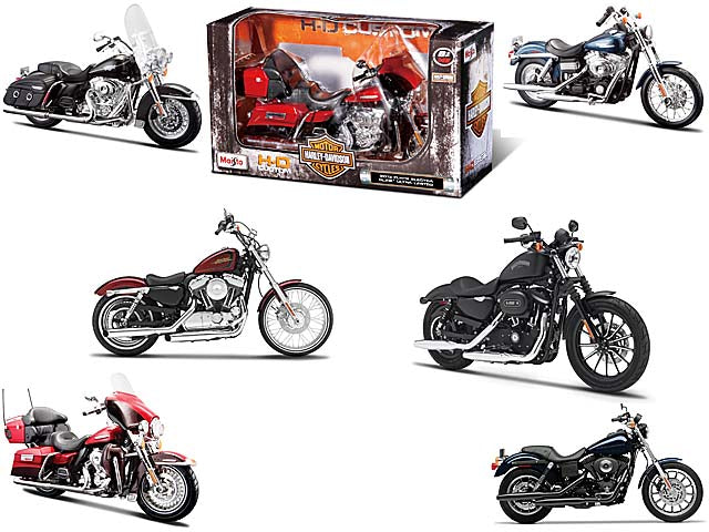 maisto moto 1:12 harley davidson 323204