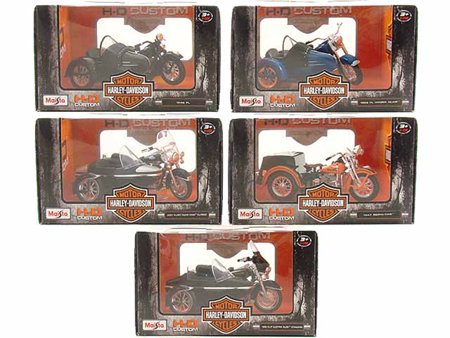 Maisto moto 1:18 ass.to h.davidson32420