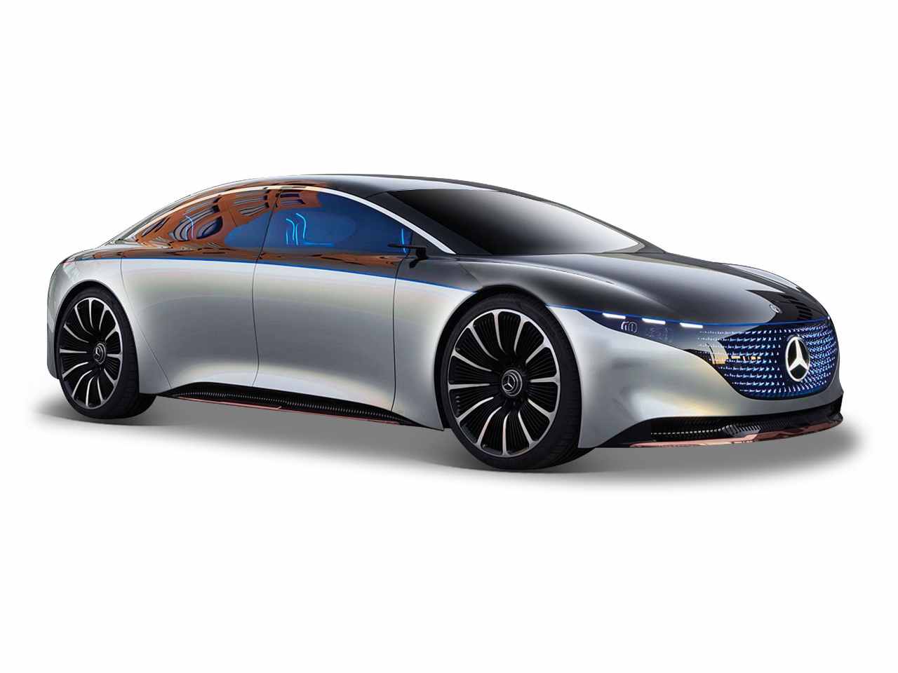 Modellino mercedes benz eqs 2022 scala 1:24