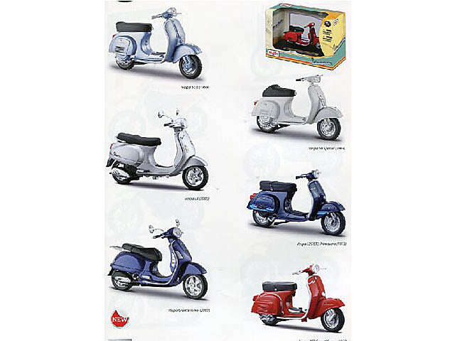 Maisto moto 1:18 vespa 390658.012