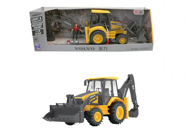 volvo trattore bl71 1:18 c/acc. 02226