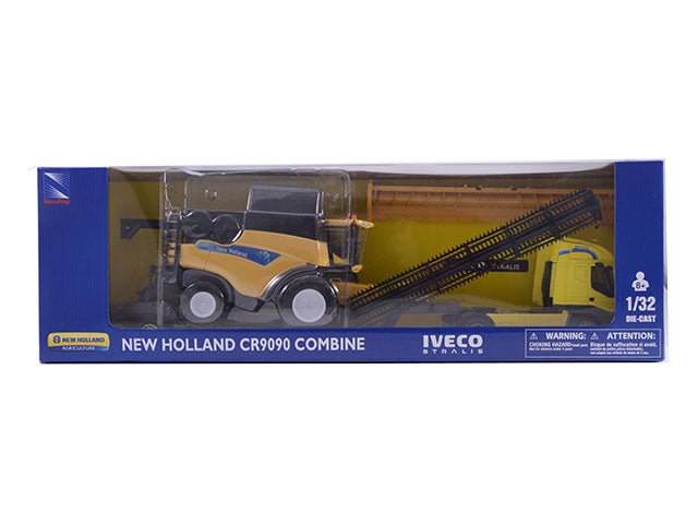 Newholland cr9090 1:32 e camion stralis 05653