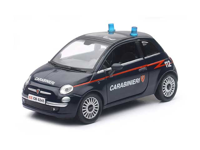 Auto 1:24 fiat 500 carabinieri 71363