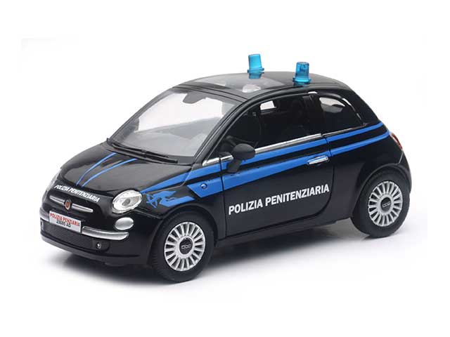 auto 1:24 fiat 500 polizia pen. 71403