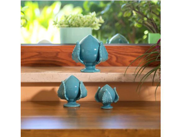 pomo 10cm blu  pigna03blu $
