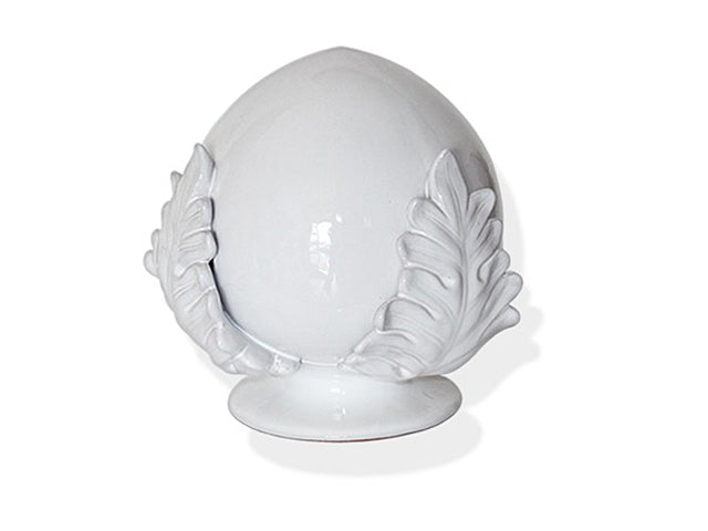 pomo 20cm bianco pigna20bi