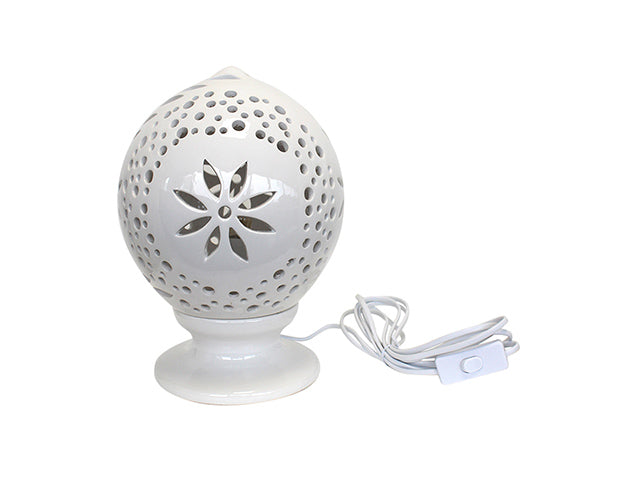 pomo bianco 20cm s/foglie 900200bi
