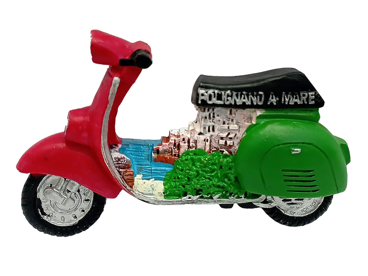 Magnete souvenir polignano a forma di vespa
