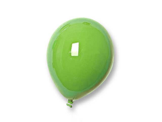 Pallone 8cm c/ magnete verde ball08ve