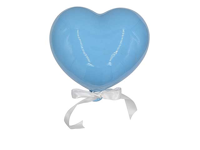 pallone cuore 17cm celeste cuore17ce