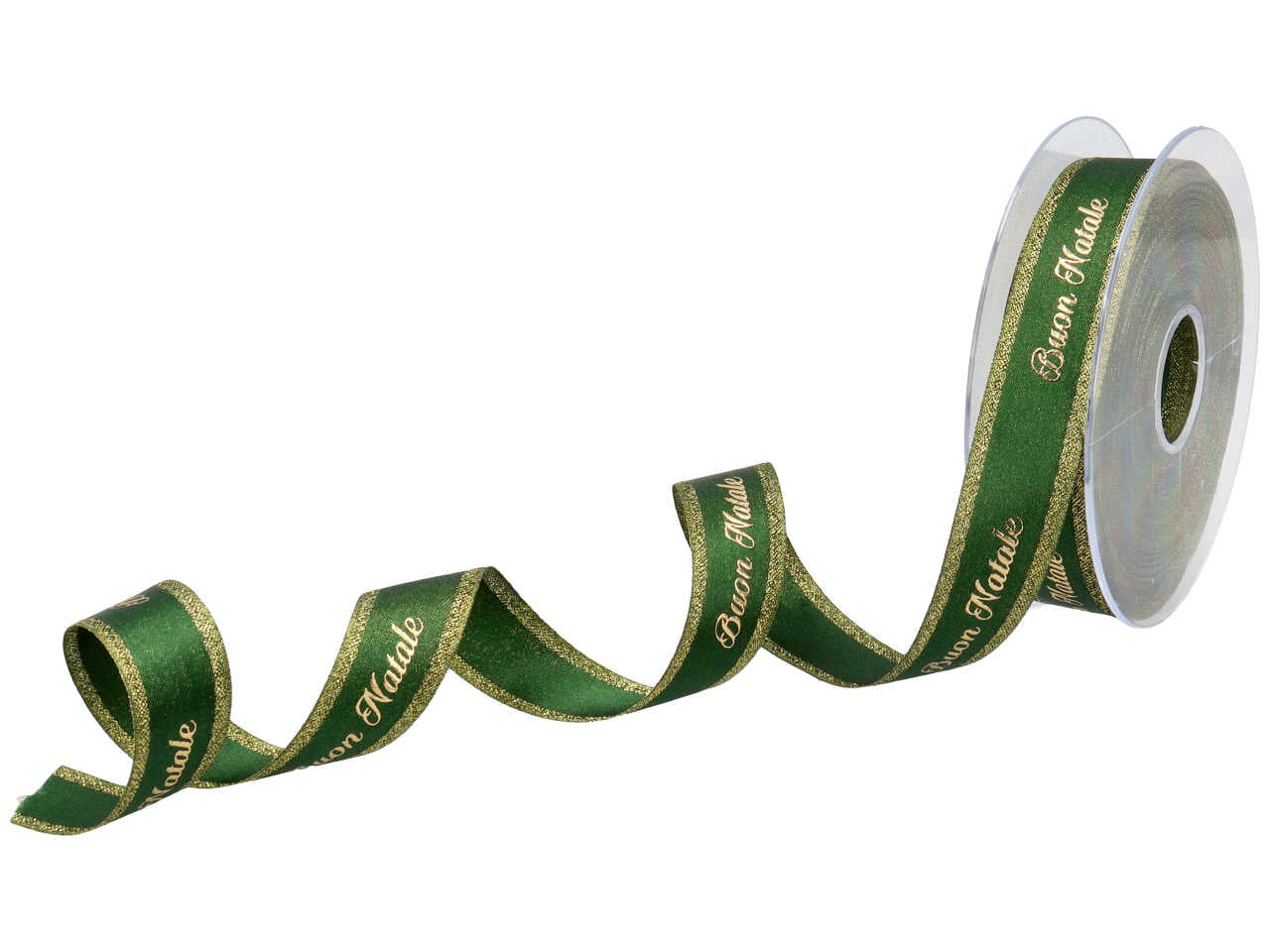 Nastro fashion buon natale st.ser.lam. oro 15mmx20mt foresta/oro