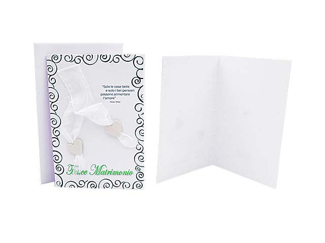 Biglietto augurale per matrimonio