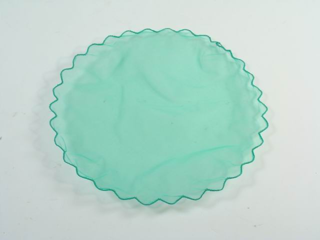 centrino organza verde b9031/15