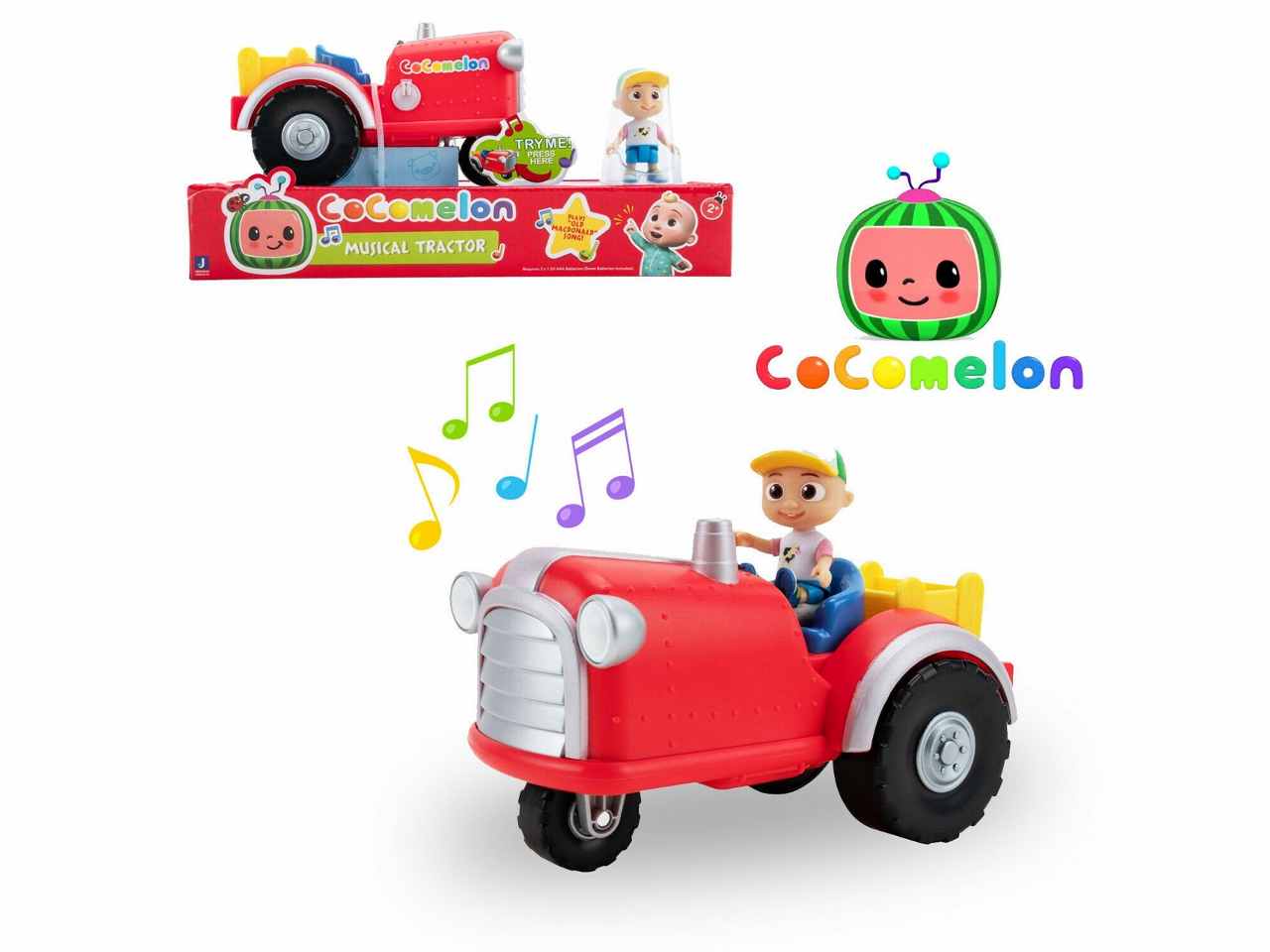 Cocomelon trattore musicale t05909