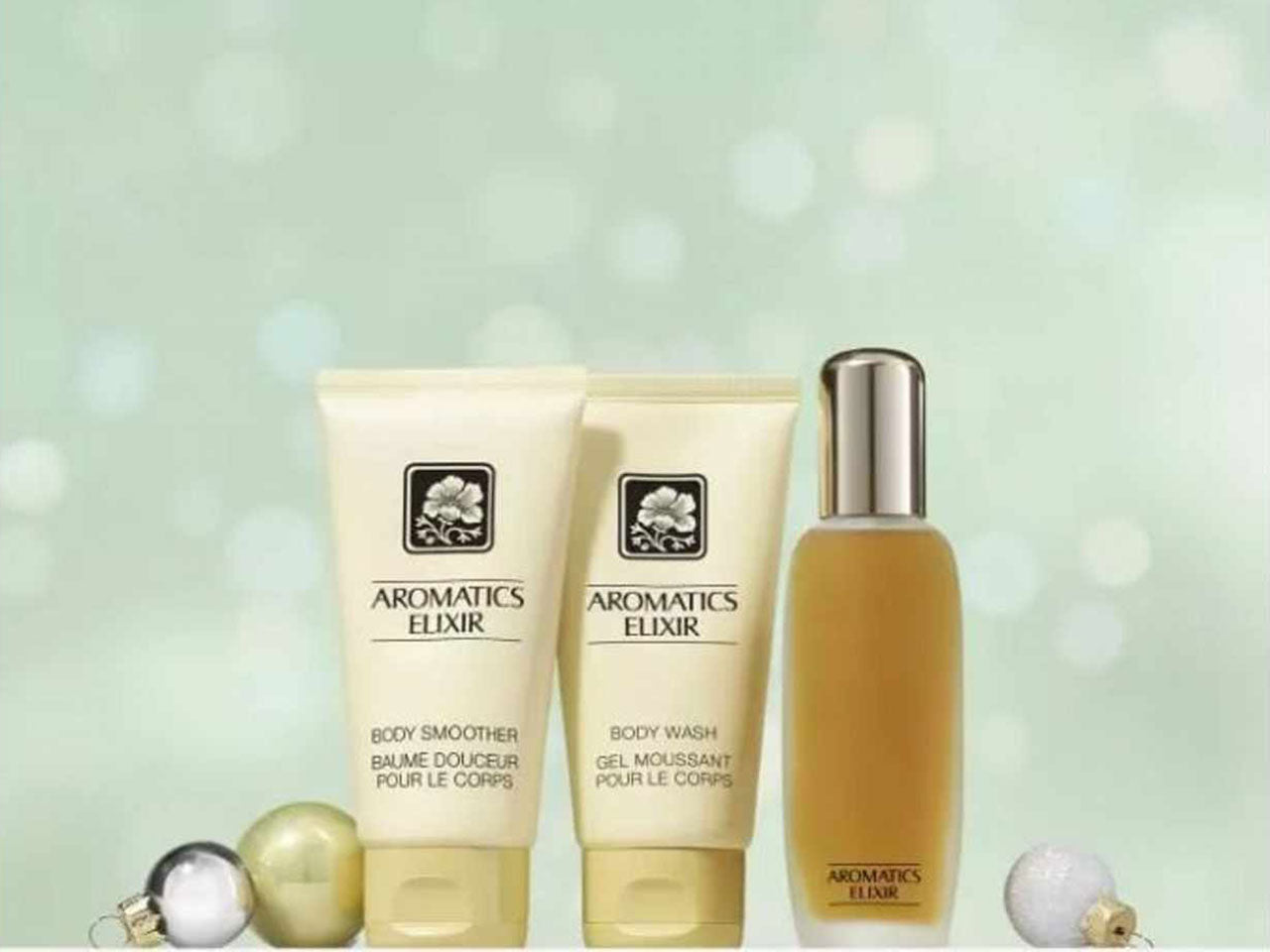 Clinique aromatics elixir set regalo