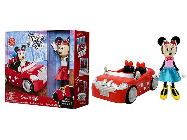 Minnie con  auto decapottabile 209464