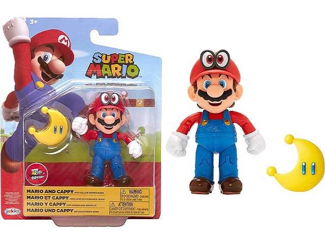 Super mario pers.c/cappy 10cm 40134