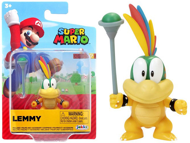 Super mario personaggio lemmy 6cm 40540