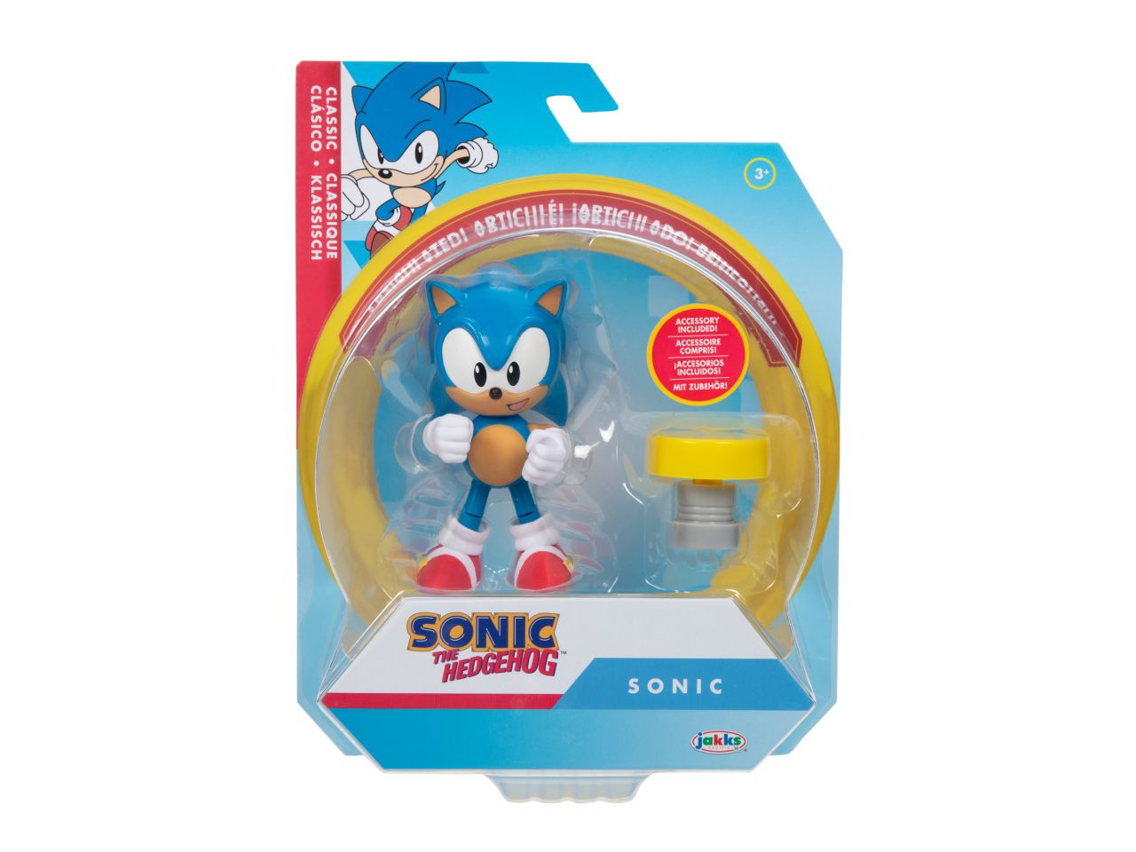 Sonic personaggio articolati 10cm con accessorio