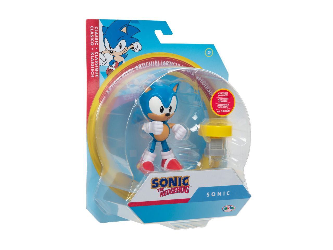 Sonic personaggio articolati 10cm con accessorio