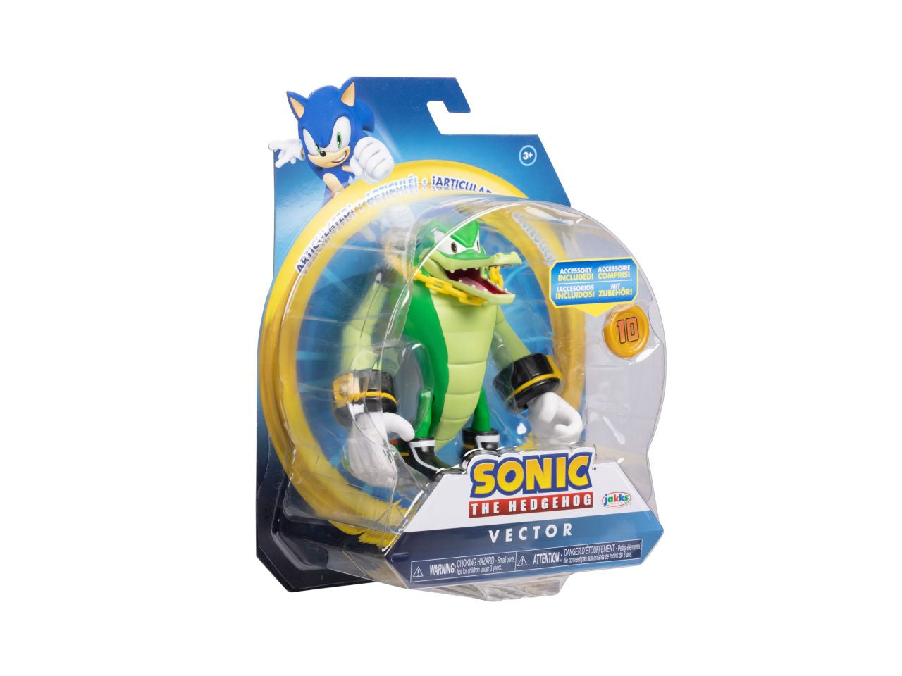 Sonic personaggio articolati 10cm con accessorio