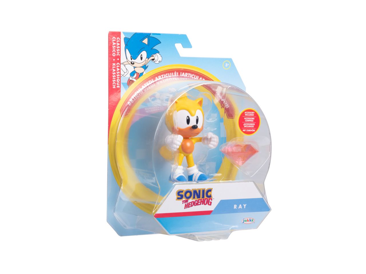 Sonic personaggio articolati 10cm con accessorio