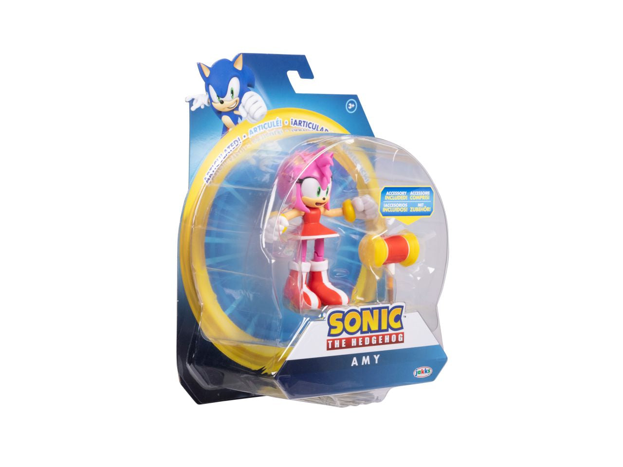Sonic personaggio articolati 10cm con accessorio