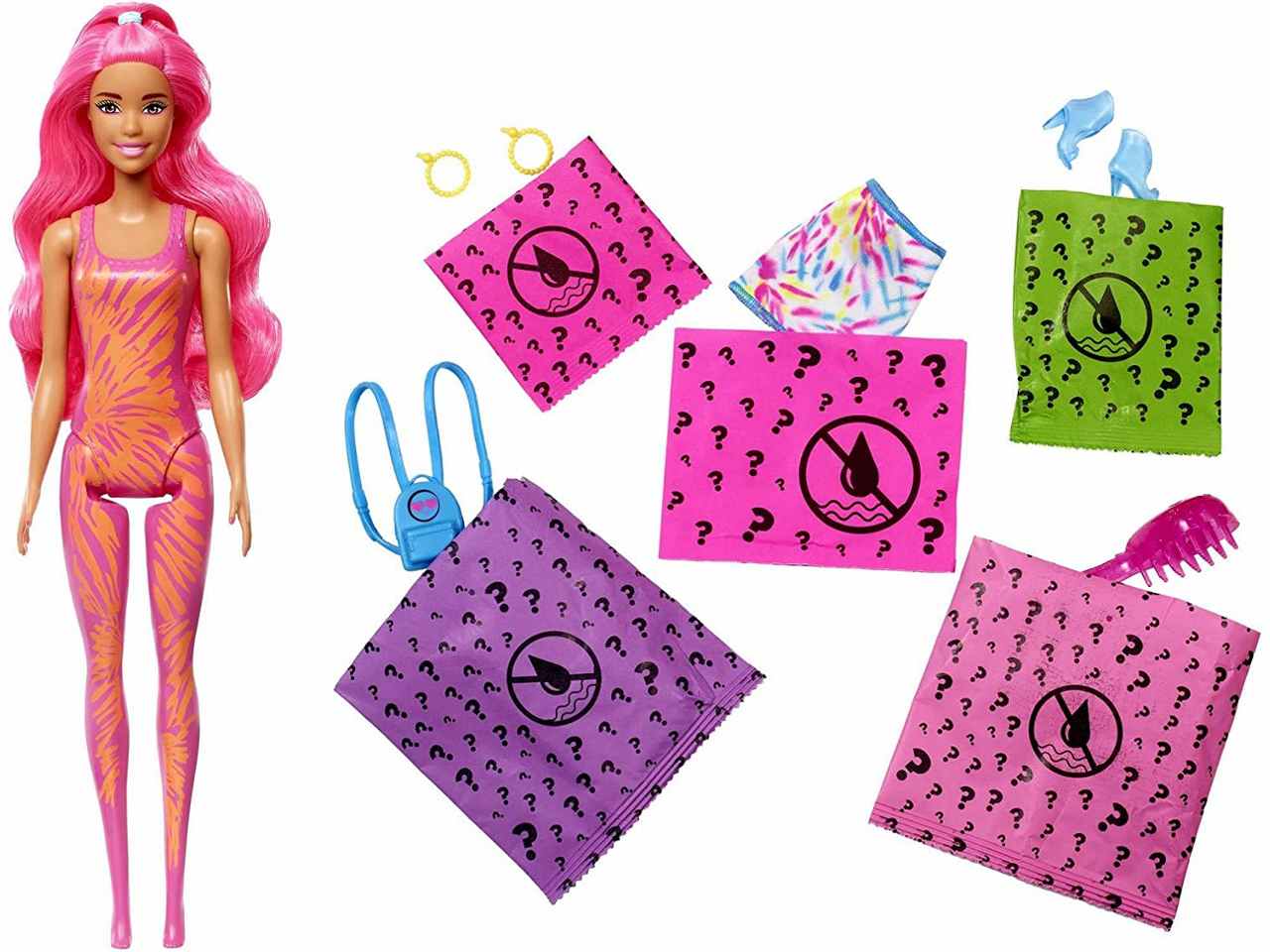 Barbie cr neon tiedye ass.to  hcc67-0