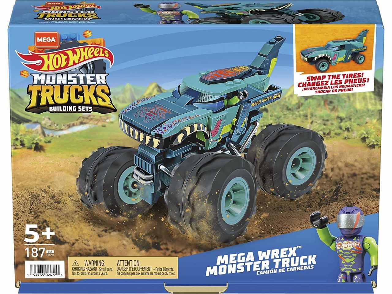 Hot wheels monster truck mega - whdj95-