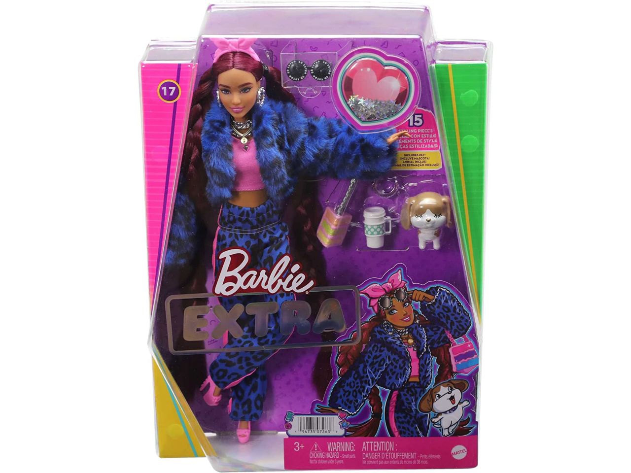 Barbie extra denim con capelli rossi