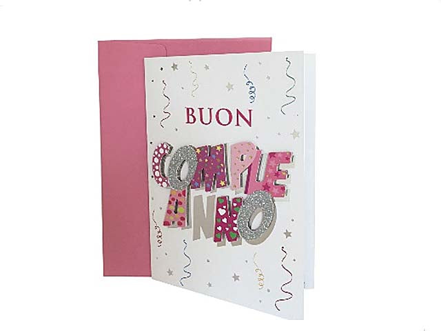 biglietto auguri buon compleanno