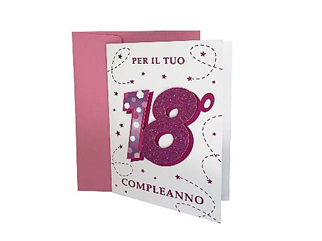 Biglietto auguri 18 esimo