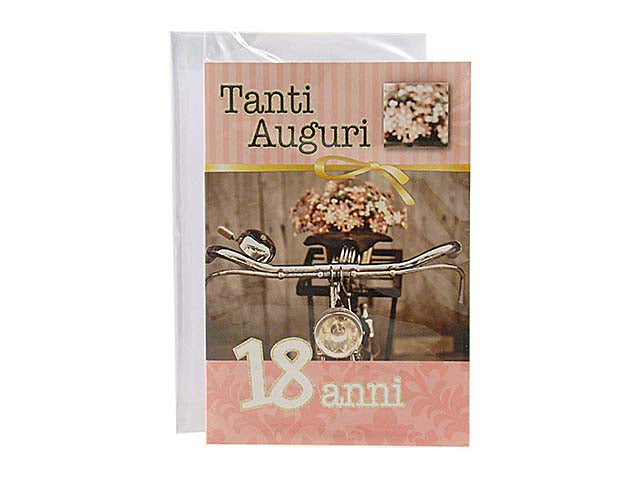Biglietto auguri 18esimo