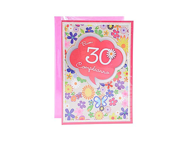 Biglietto auguri 30 anni